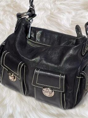 Black Marc Jacobs Small Multi Pocket Shoulder Bag